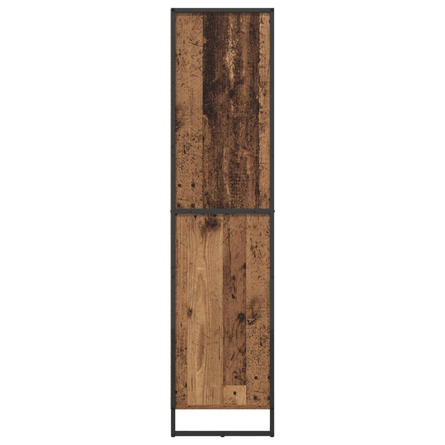 Bokskap med skuff Gamle tre 43 x 36 x 150.5 cm Konstruert tre