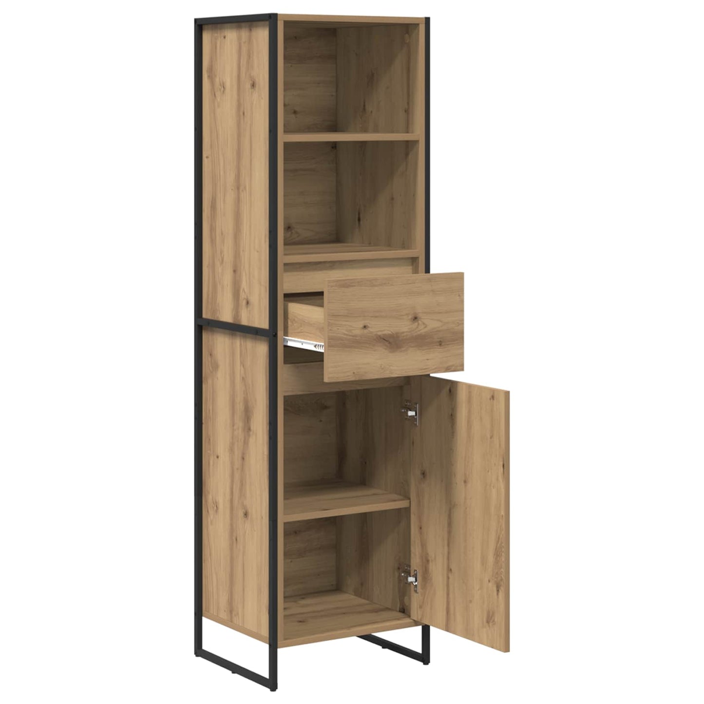 Bokskap Kunstnerisk Eik 43 x 36 x 150.5 cm Konstruert tre