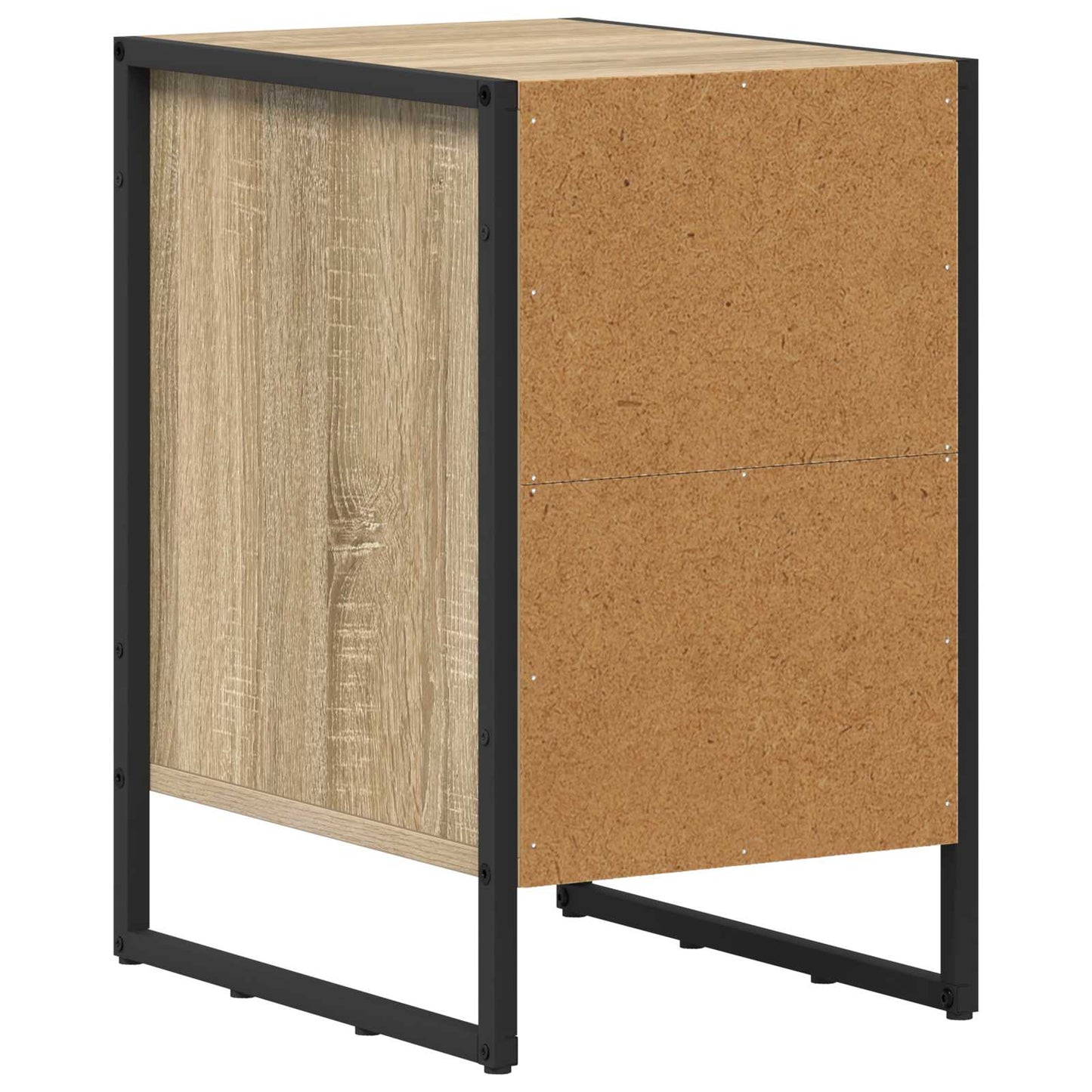Nattbord 2 pcs Sonoma 39.5 x 30 x 50 cm Konstruert tre