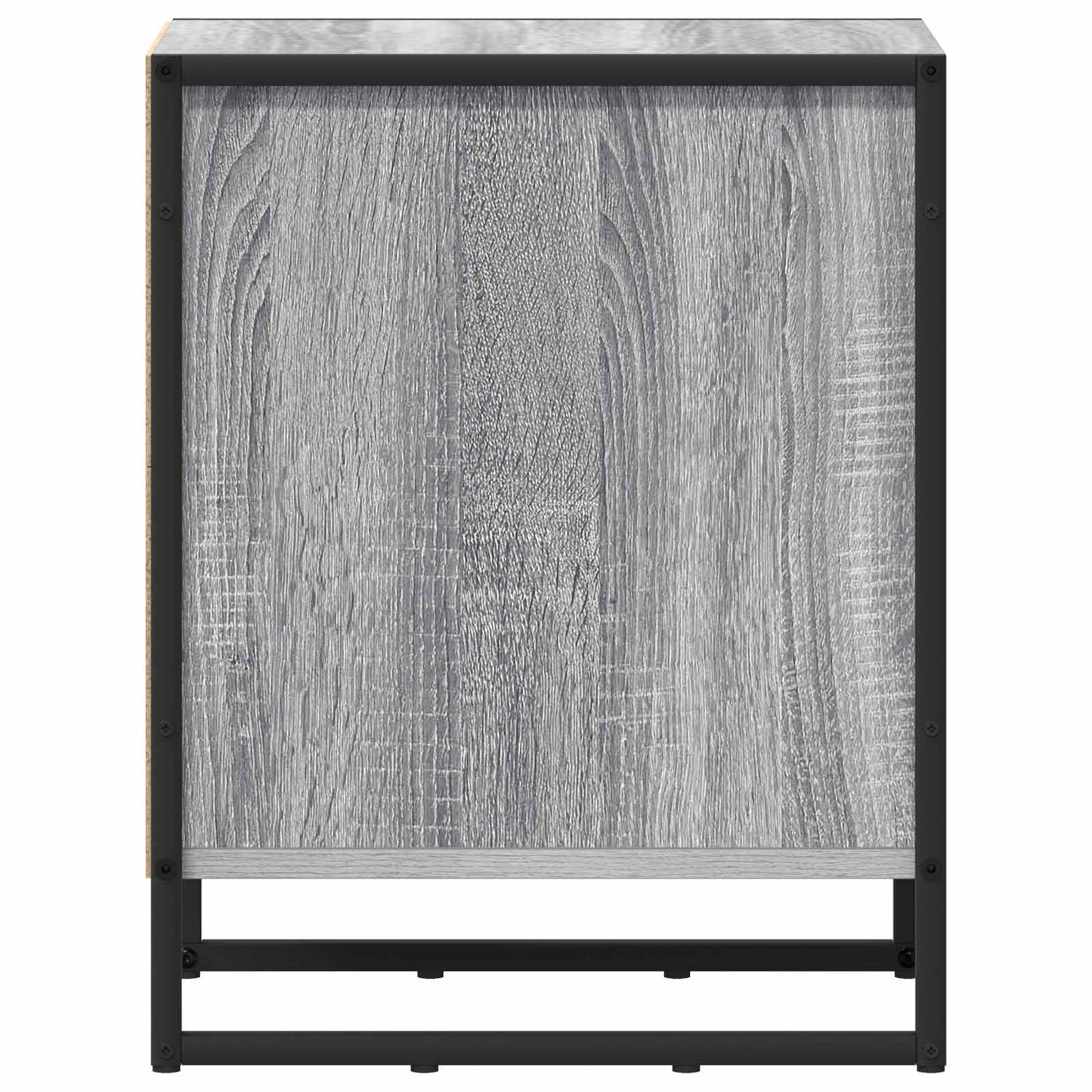 Nattbord 2 pcs Grå Sonoma 39.5 x 30 x 50 cm Konstruert tre