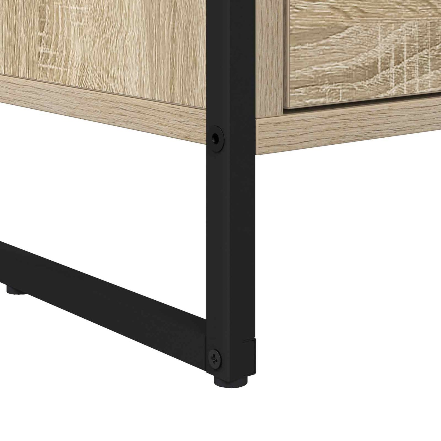 Nattbord 2 pcs Sonoma 39,5 x 30 x 50 cm Konstruert tre