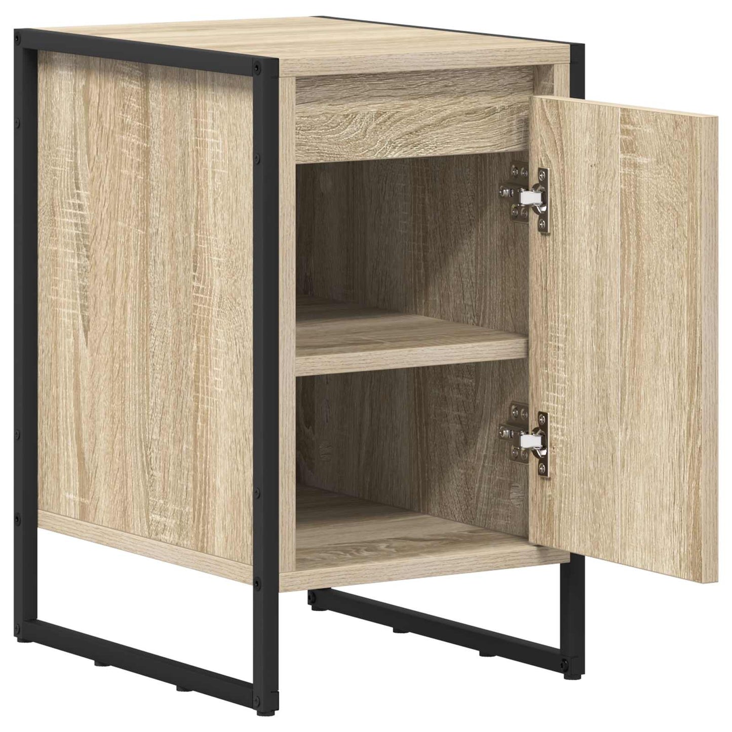 Nattbord 2 pcs Sonoma 39,5 x 30 x 50 cm Konstruert tre