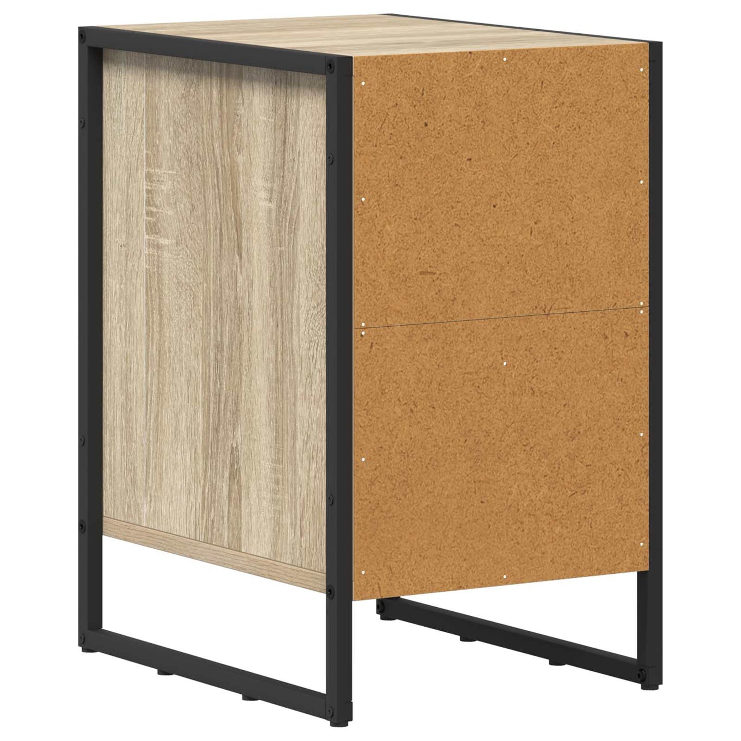 Nattbord 2 pcs Sonoma 39,5 x 30 x 50 cm Konstruert tre