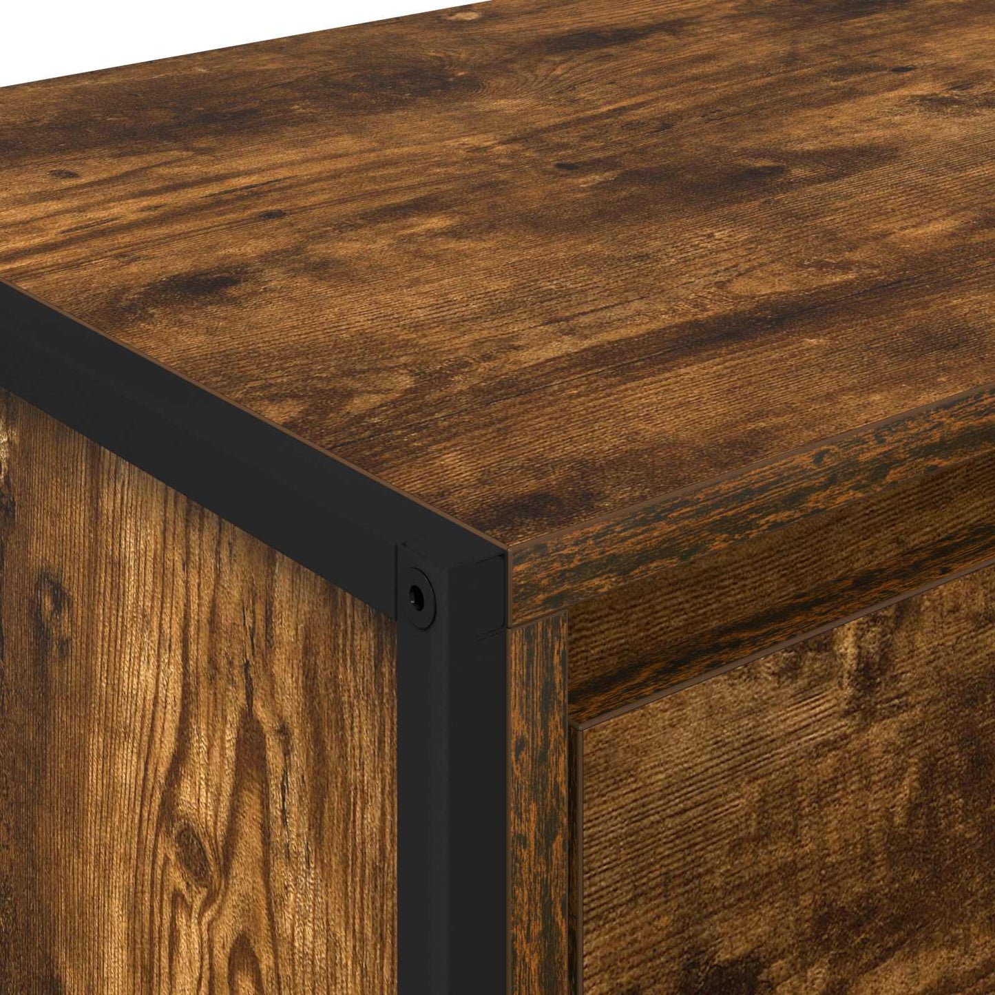 Nattbord Røyk Eik 39,5 x 30 x 50 cm Konstruert tre