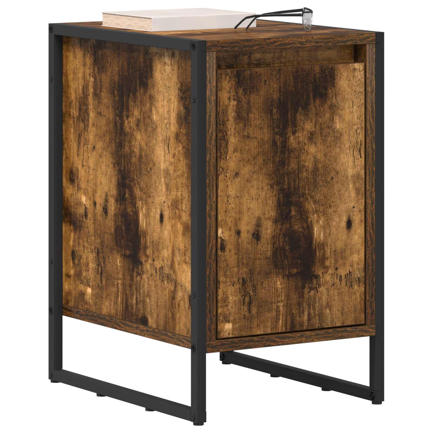 Nattbord Røyk Eik 39,5 x 30 x 50 cm Konstruert tre
