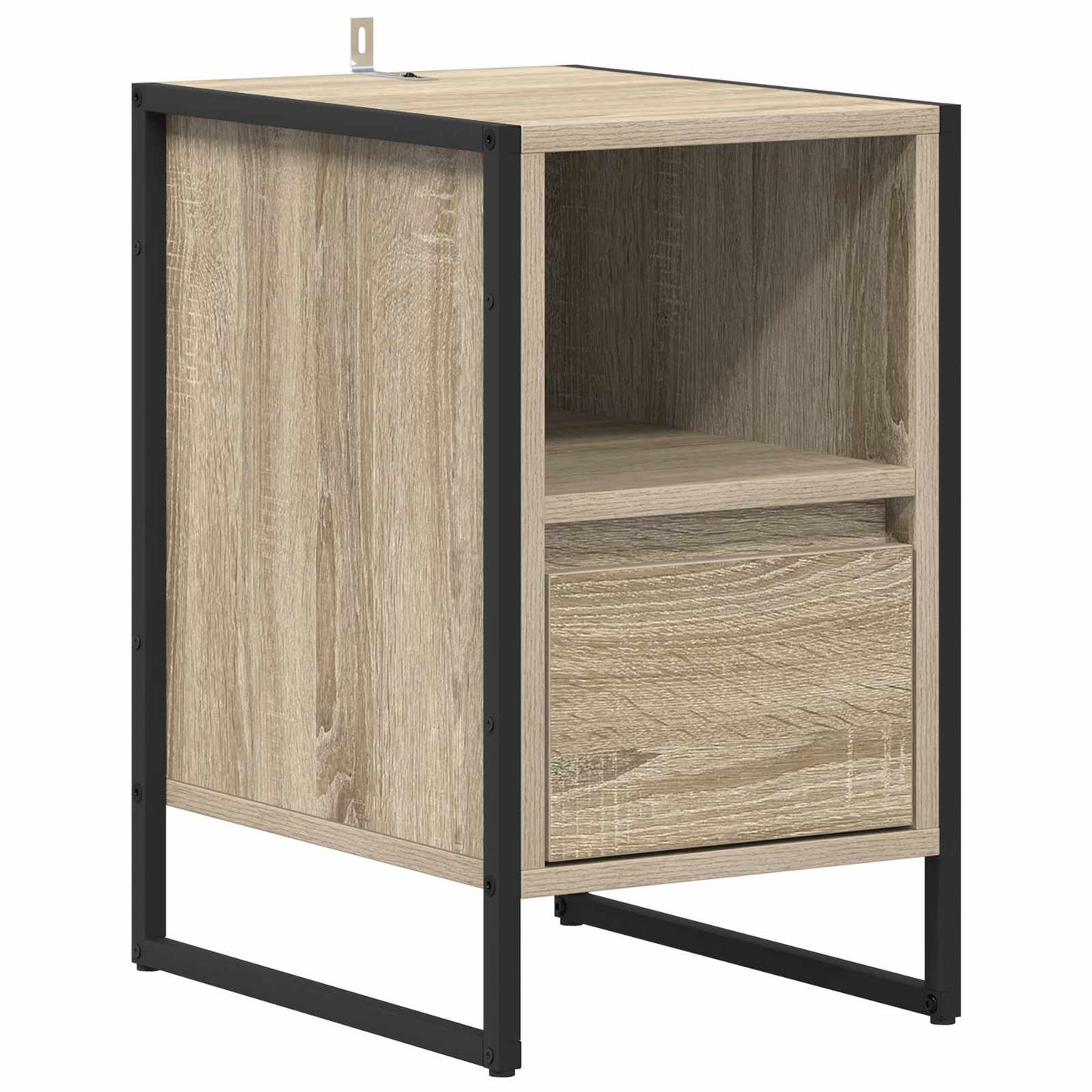 Nattbord 2 pcs Sonoma 39,5 x 30 x 50 cm Konstruert tre