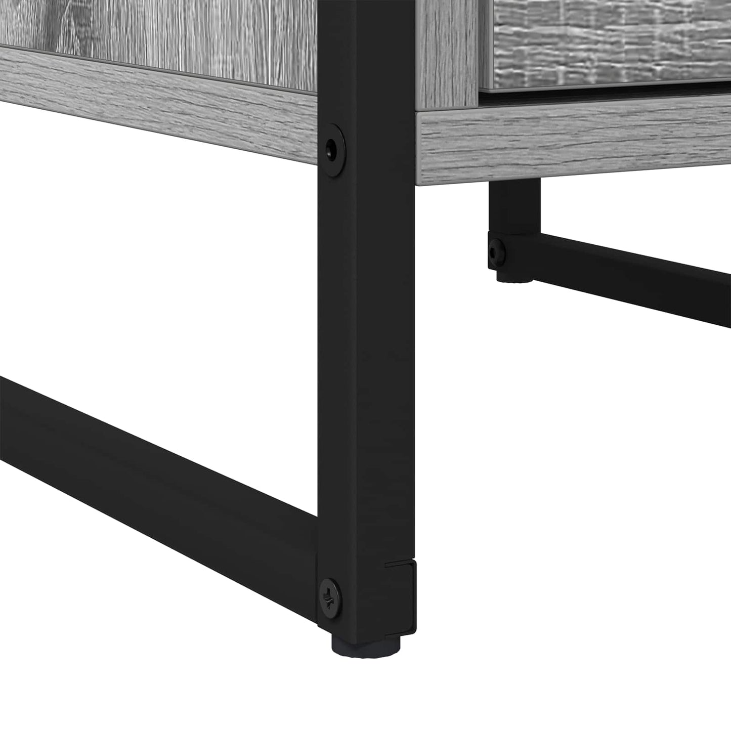 Nattbord 2 pcs Grå Sonoma 39,5 x 30 x 50 cm Konstruert tre