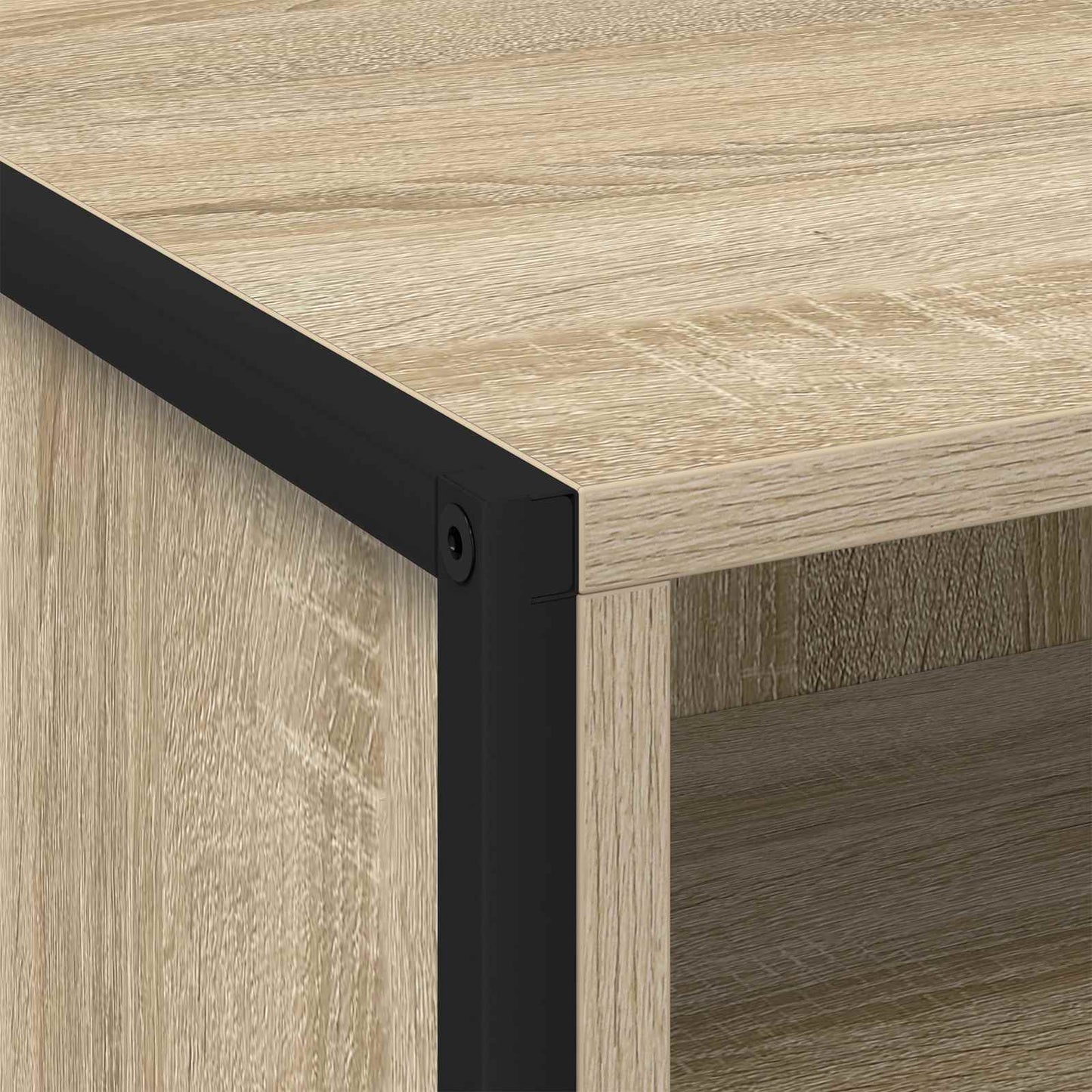 Nattbord 2 pcs Sonoma 50 x 39,5 x 50 cm Konstruert tre