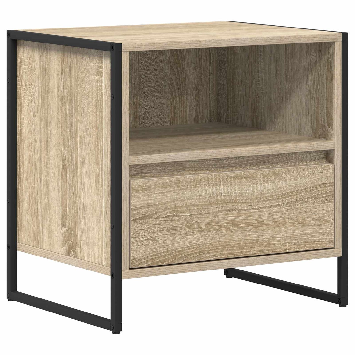 Nattbord 2 pcs Sonoma 50 x 39,5 x 50 cm Konstruert tre