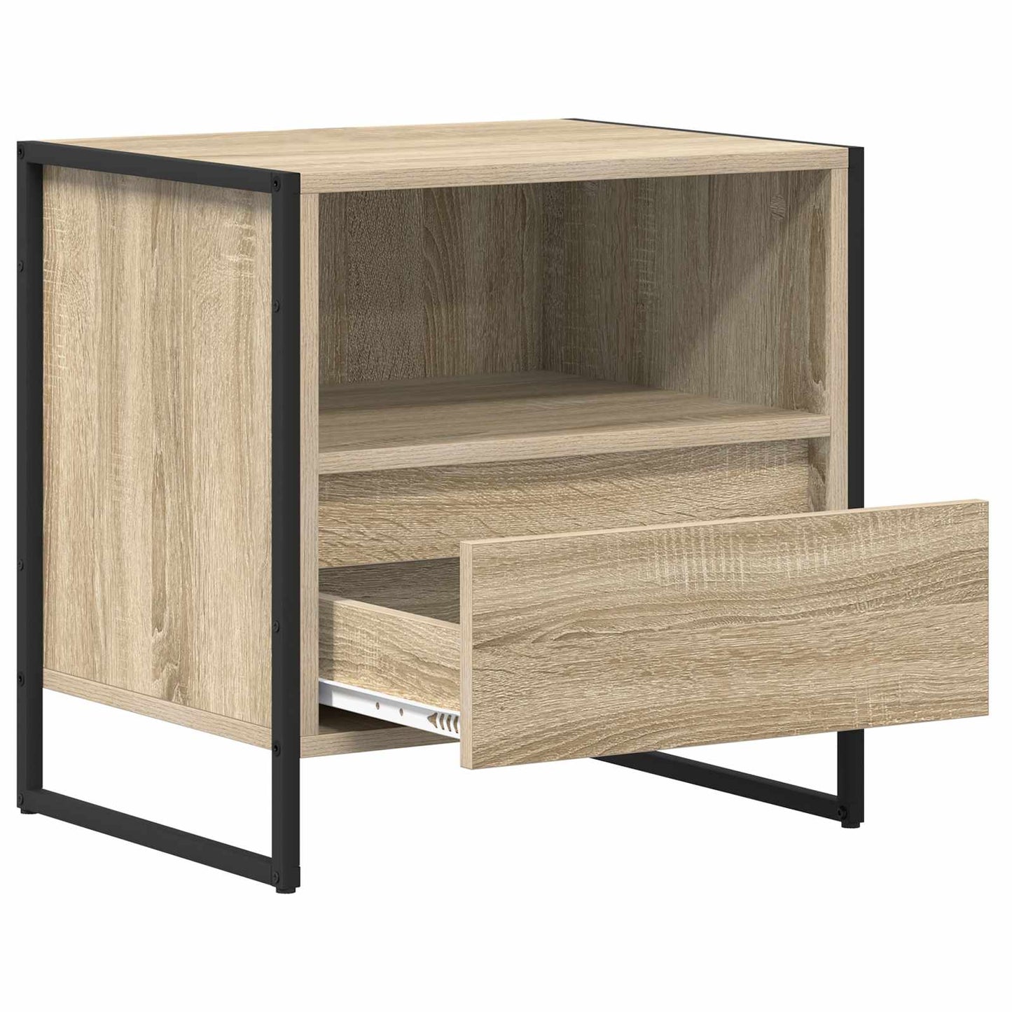 Nattbord 2 pcs Sonoma 50 x 39,5 x 50 cm Konstruert tre