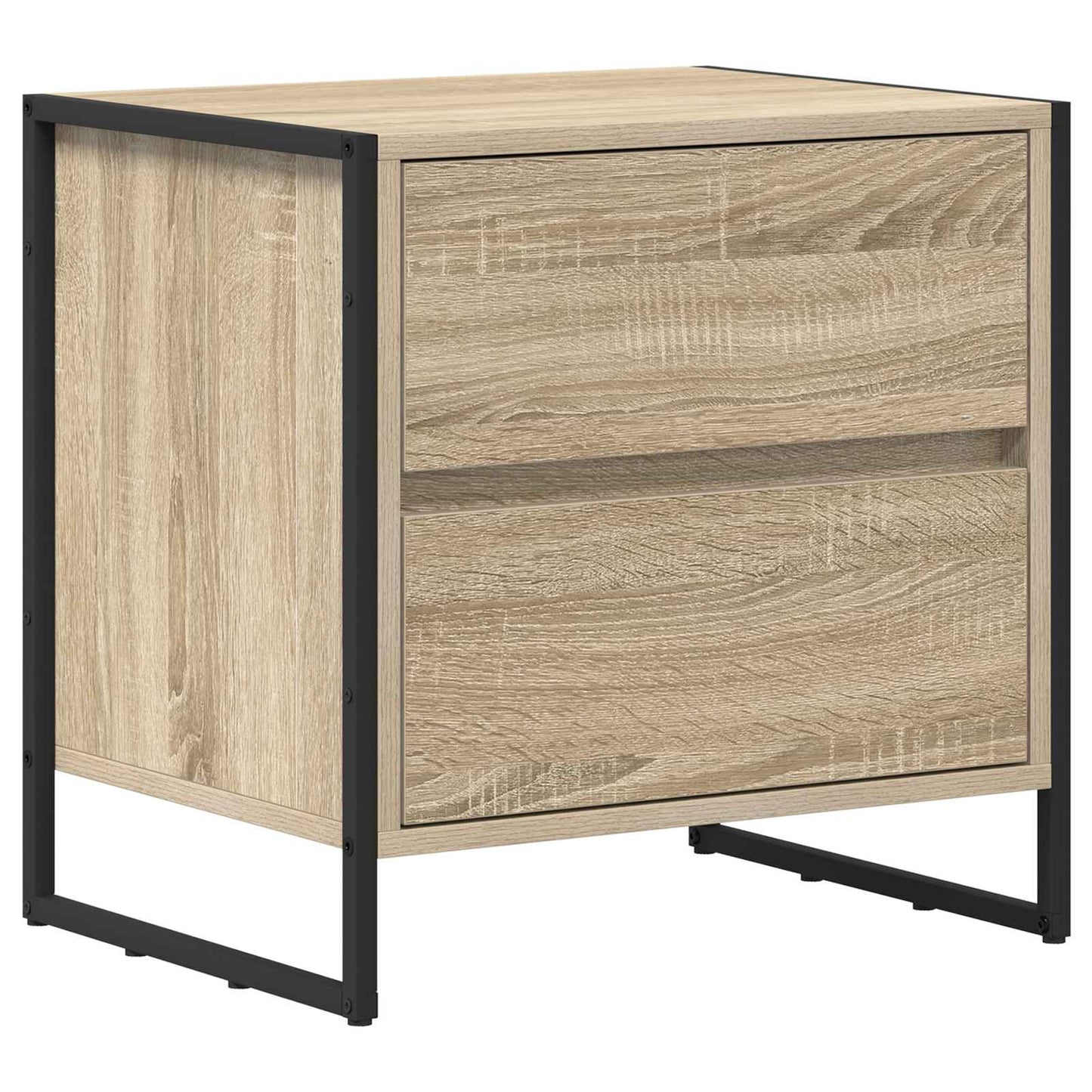Nattbord 2 pcs Sonoma 50 x 39.5 x 50 cm Konstruert tre