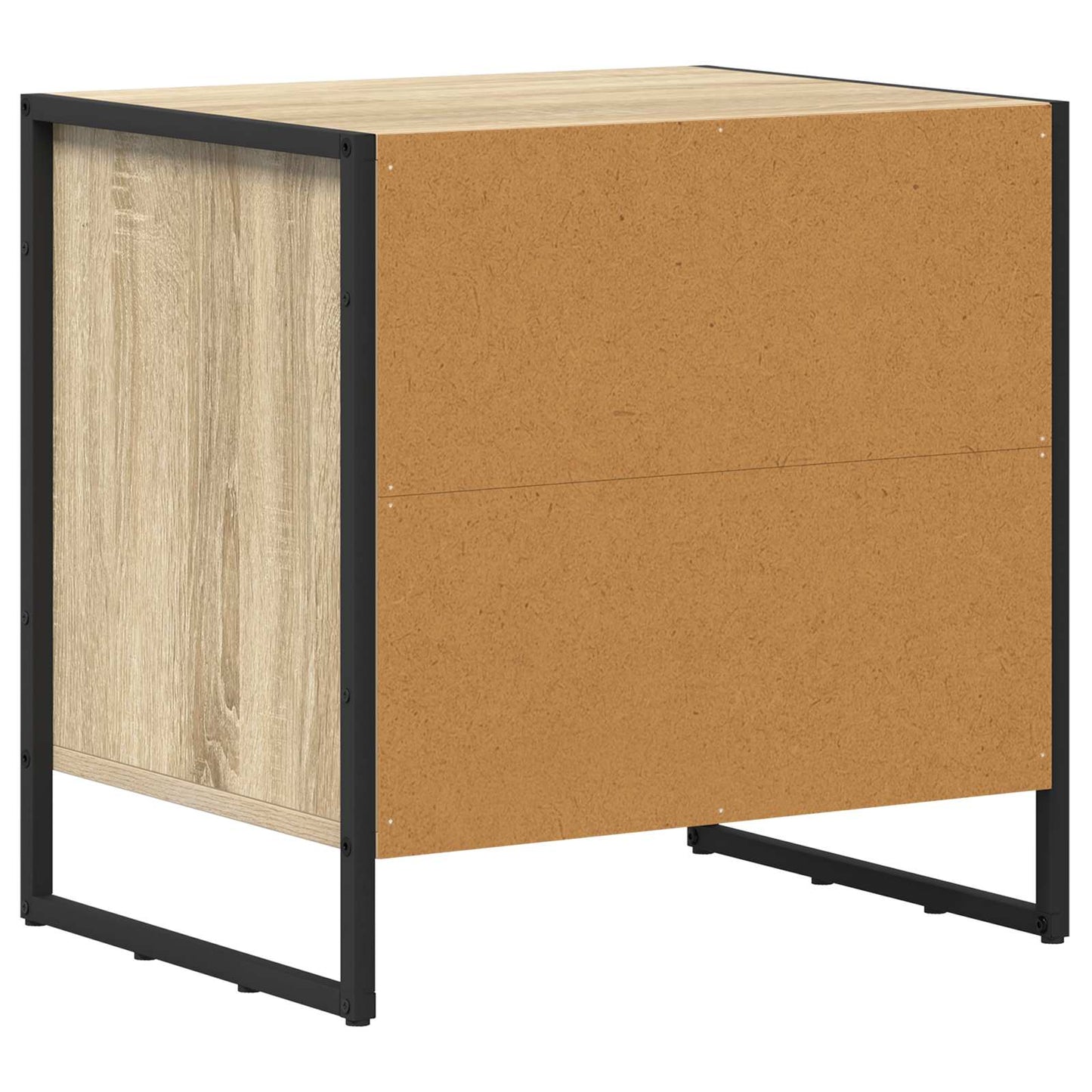 Nattbord 2 pcs Sonoma 50 x 39.5 x 50 cm Konstruert tre