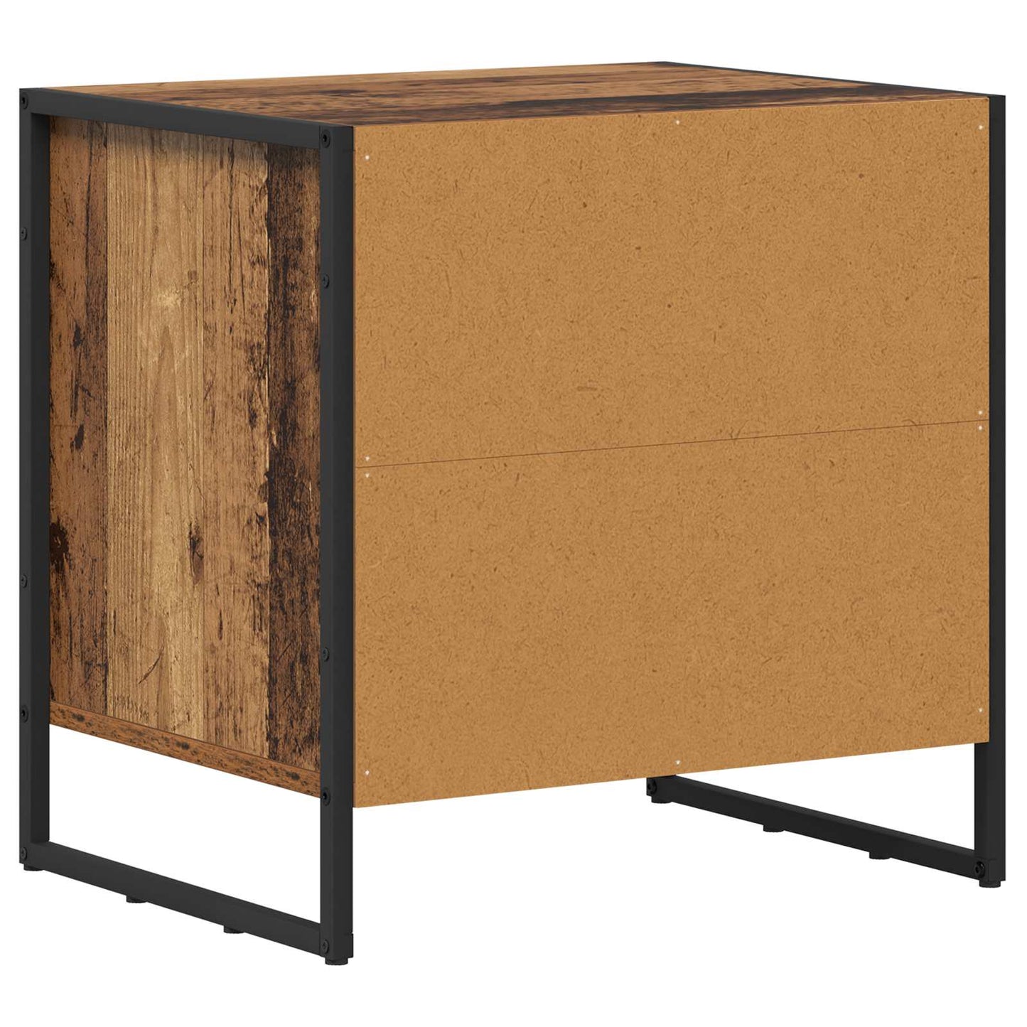 Nattbord 2 pcs Gamle tre 50 x 39.5 x 50 cm Konstruert tre