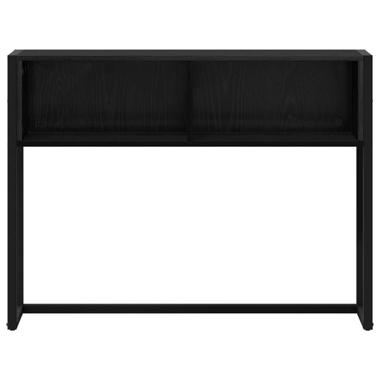 Avlastningsbord Svart Eik 100 x 36 x 75 cm Konstruert tre