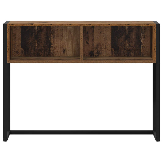 Avlastningsbord Gamle tre 100 x 36 x 75 cm Konstruert tre