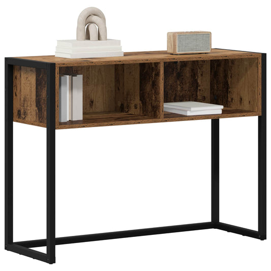 Avlastningsbord Gamle tre 100 x 36 x 75 cm Konstruert tre