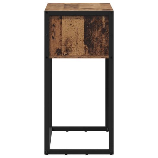 Avlastningsbord Gamle tre 100 x 36 x 75 cm Konstruert tre