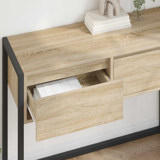 Avlastningsbord Sonoma 100 x 36 x 75 cm Konstruert tre