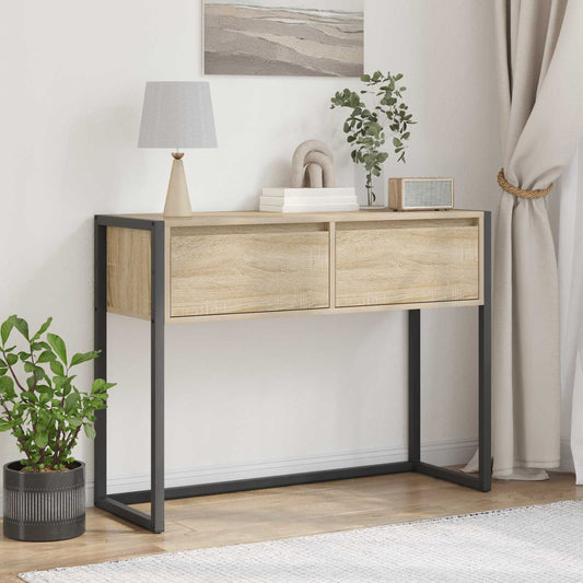 Avlastningsbord Sonoma 100 x 36 x 75 cm Konstruert tre
