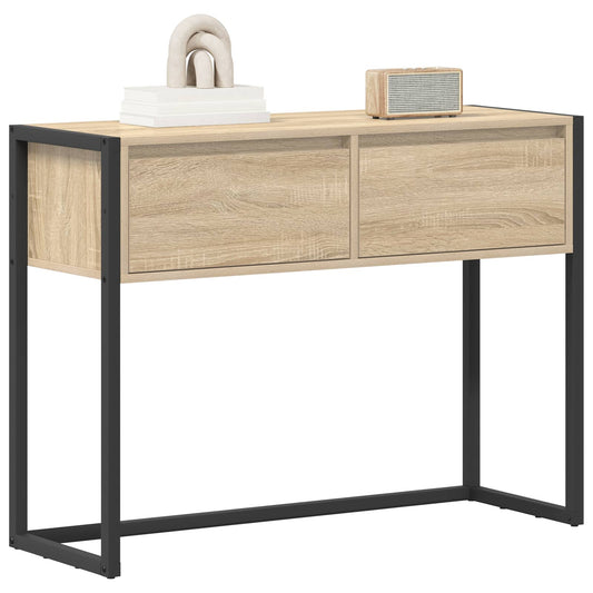 Avlastningsbord Sonoma 100 x 36 x 75 cm Konstruert tre