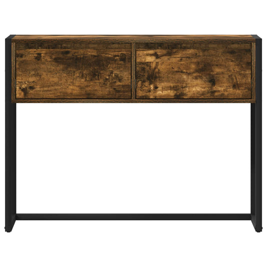 Avlastningsbord Røyk Eik 100 x 36 x 75 cm Konstruert tre