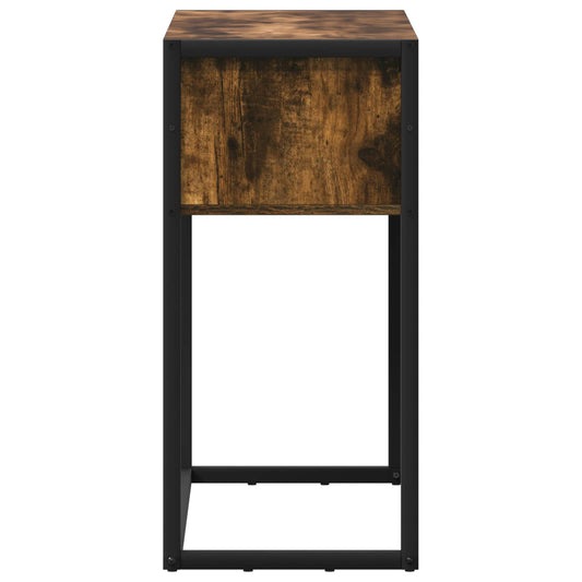 Avlastningsbord Røyk Eik 100 x 36 x 75 cm Konstruert tre