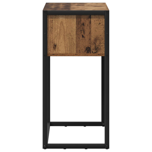 Avlastningsbord Gamle tre 100 x 36 x 75 cm Konstruert tre