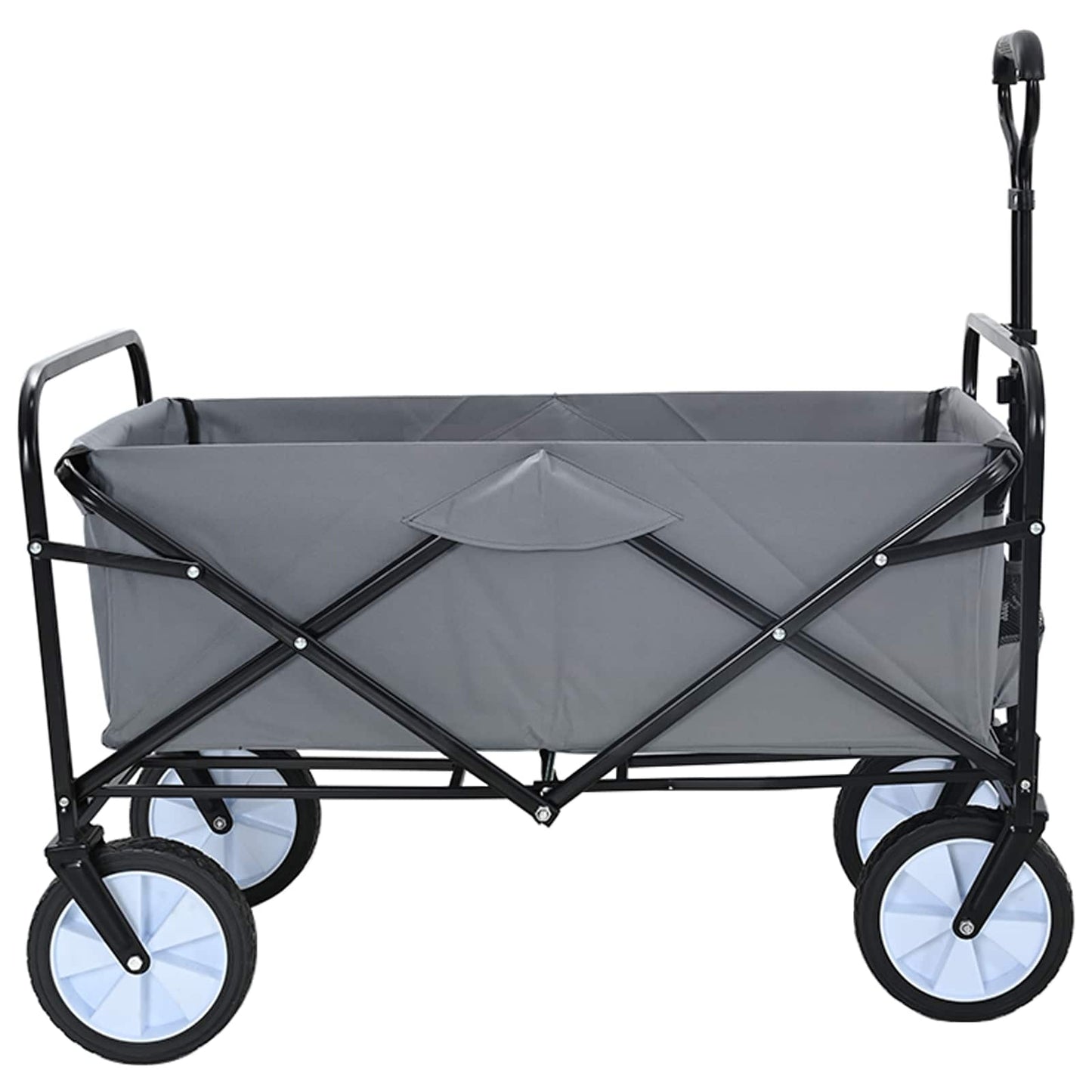 Sammenleggbar Håndvogn Grå 94 x 53 x 99 cm Oxford Stoff