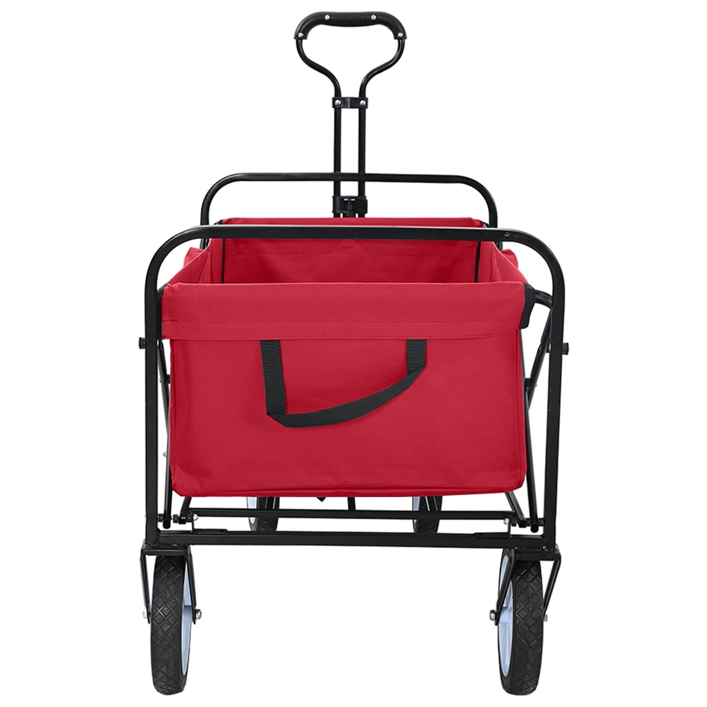 Sammenleggbar Håndvogn Rød 94 x 53 x 99 cm Oxford Stoff