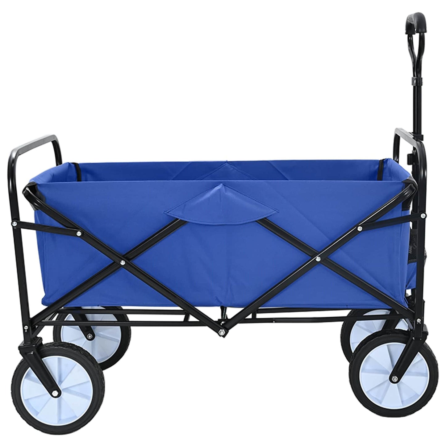 Sammenleggbar Håndvogn Blå 94 x 53 x 99 cm Oxford Stoff