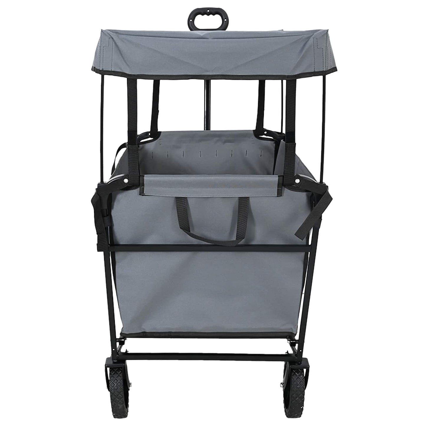 Sammenleggbar Håndvogn Grå 105 x 56,5 x 116 cm Oxford Stoff