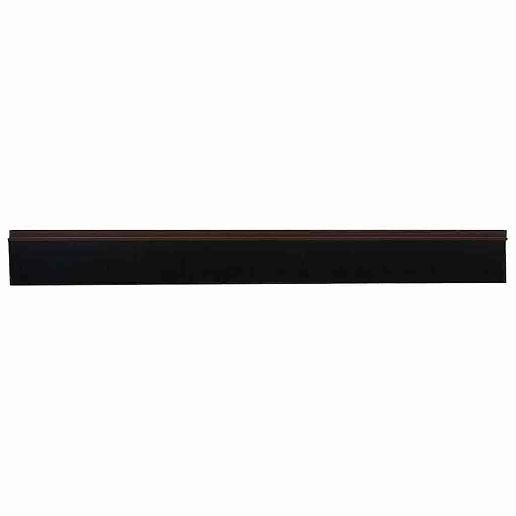 Selvhäftende dørbørstetninger 6 pcs Brun 100 cm