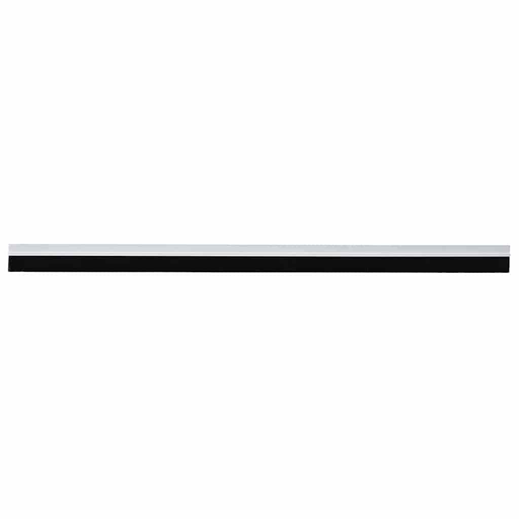 Selvhäftende dørbørstetninger 6 pcs Hvit 100 cm
