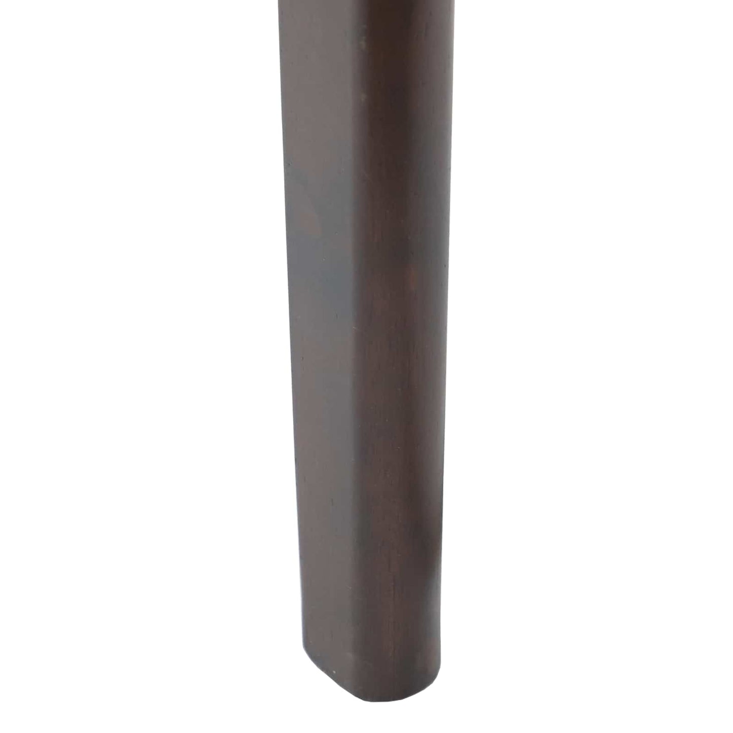 Spisestuestol 2 pcs Lys Brun og Svart Solid Gummitre