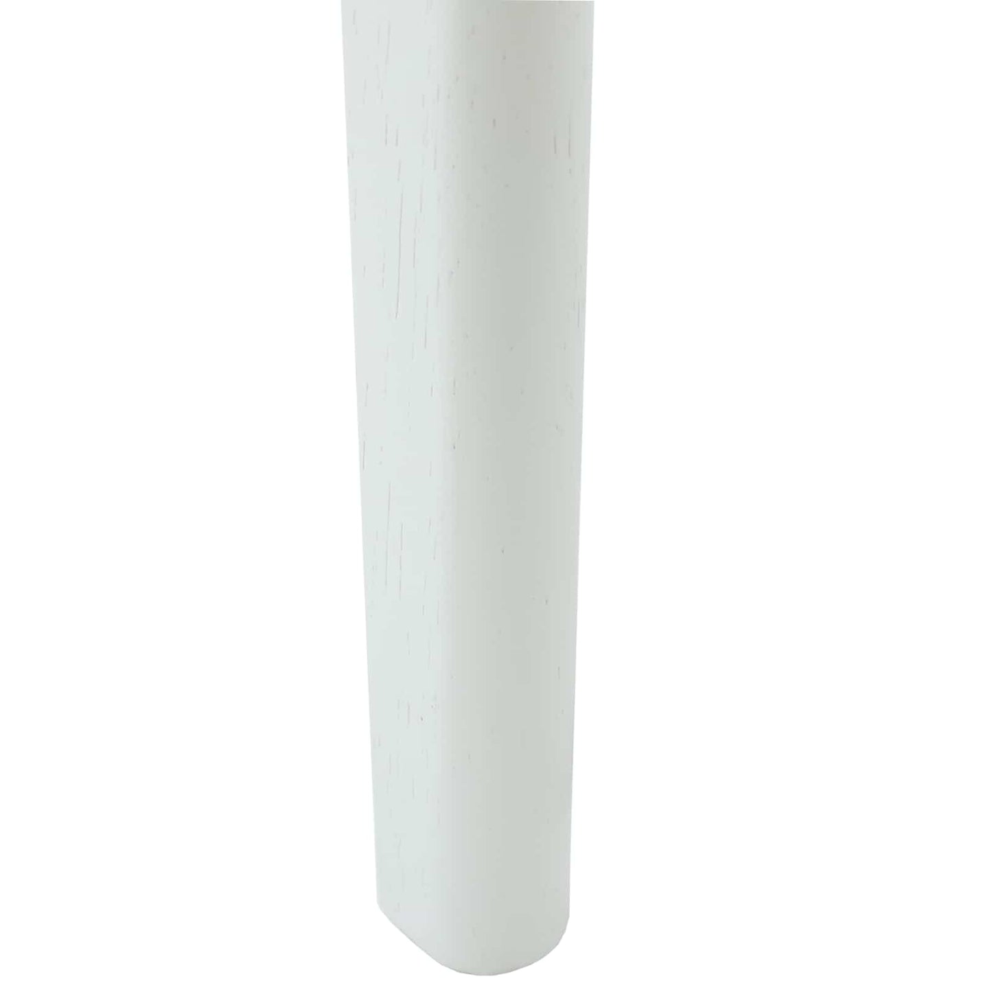 Spisestuestol 2 pcs Hvit Solid Gummitre