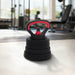 4-i-1 Manualvekt Barbell Kettlebell Sett 20 kg Svart og Rød