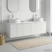 Baderomsskapsett 3 stk. Hvit 49,5 x 44,5 x 65 cm Konstruert tre