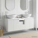Baderomsskapsett 3 stk. Hvit 49,5 x 44,5 x 65 cm Konstruert tre