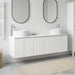 Baderomsskapsett 3 stk. Hvit 49,5 x 44,5 x 65,5 cm