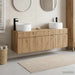Baderomsskapsett 3 stk. Artisan eik 49 x 44,5 x 66 cm
