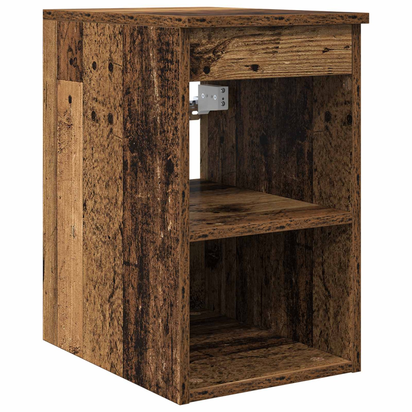 Baderomsskapsett 3 stk. Gammelt tre 49,5 x 44,5 x 65 cm