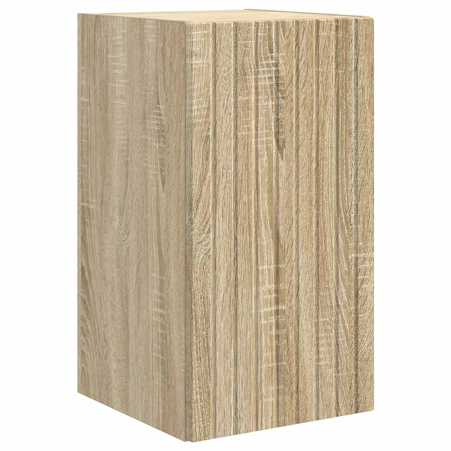 Baderomsinnredningssett 3 stk. Sonoma eik 33 x 34,5 x 160 cm