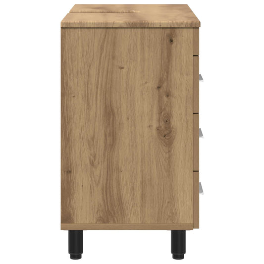 Bad Sminkebord Artisan eik 60 x 35 x 60 cm Konstruert tre