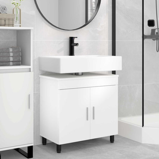Bad Sminkebord Hvit 60 x 35 x 60 cm Konstruert tre