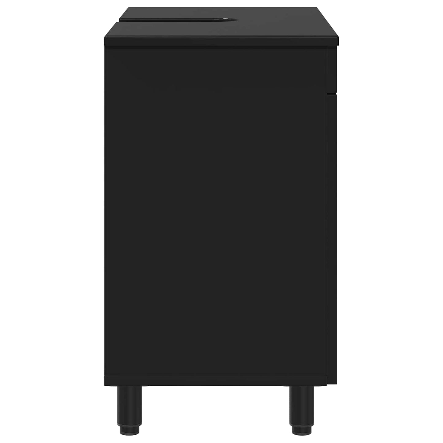 Bad Sminkebord Svart 60 x 35 x 60 cm Konstruert tre
