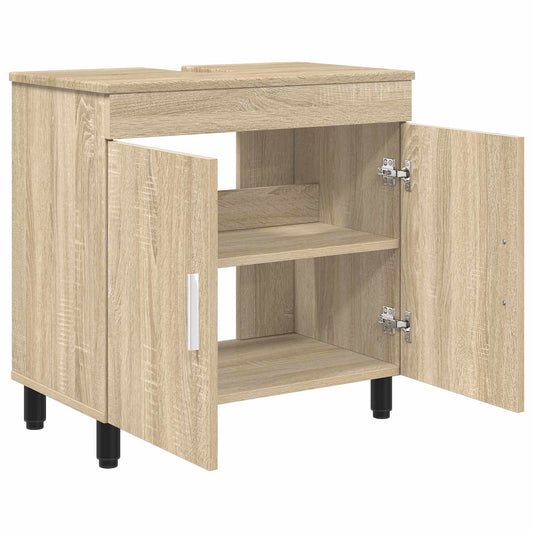 Bad Sminkebord Sonoma eik 60 x 35 x 60 cm Konstruert tre