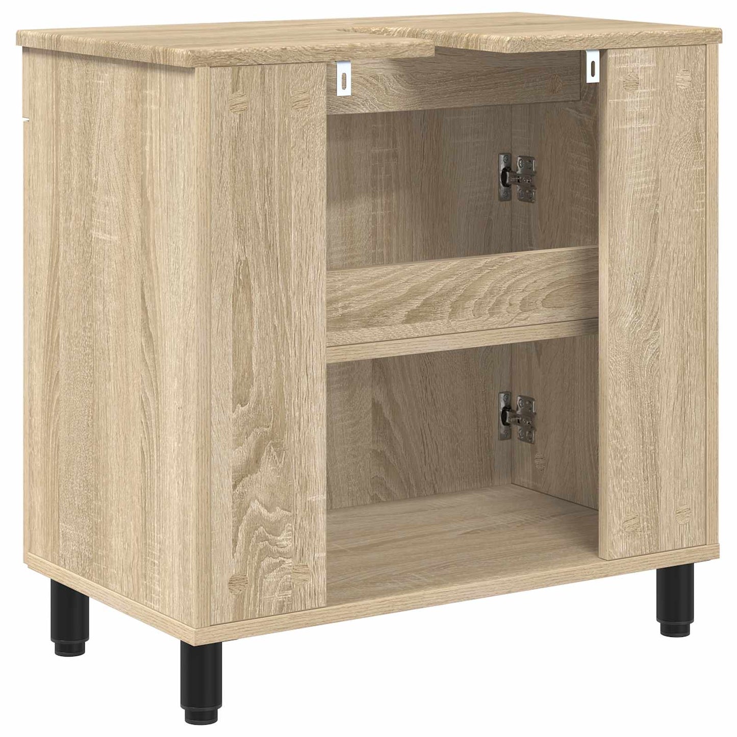 Bad Sminkebord Sonoma eik 60 x 35 x 60 cm Konstruert tre