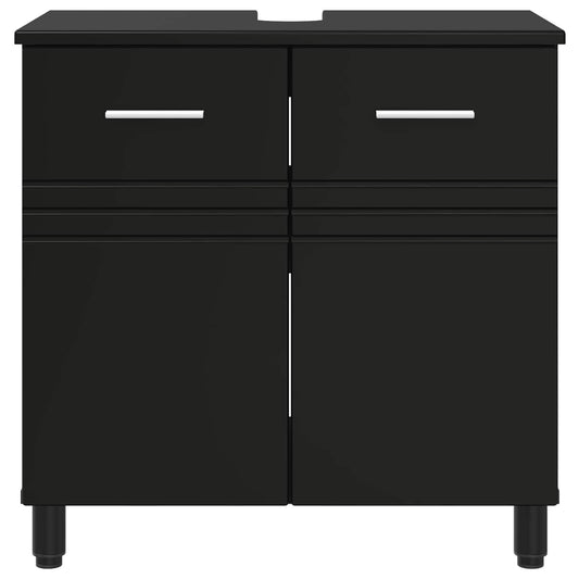 Bad Sminkebord Svart 60 x 35 x 60 cm Konstruert tre