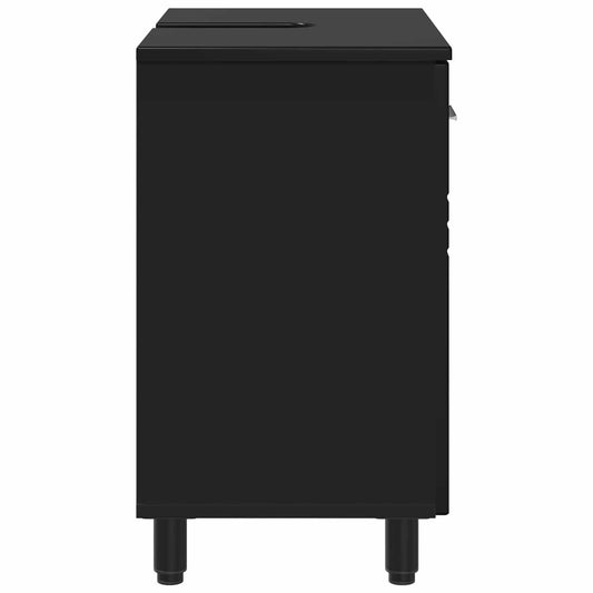 Bad Sminkebord Svart 60 x 35 x 60 cm Konstruert tre