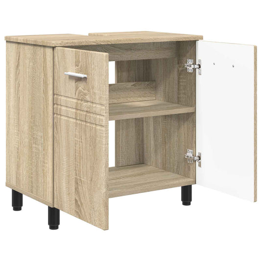 Bad Sminkebord Sonoma eik 60 x 35 x 60 cm Konstruert tre